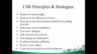 CSR Principles \u0026 Strategies I FY BAF I Commerce I Business Environment I University of Mumbai