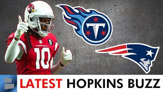 LATEST Titans Rumors On DeAndre Hopkins’ Decision Between Titans & Patriots + Re-Sign Ben Jones?