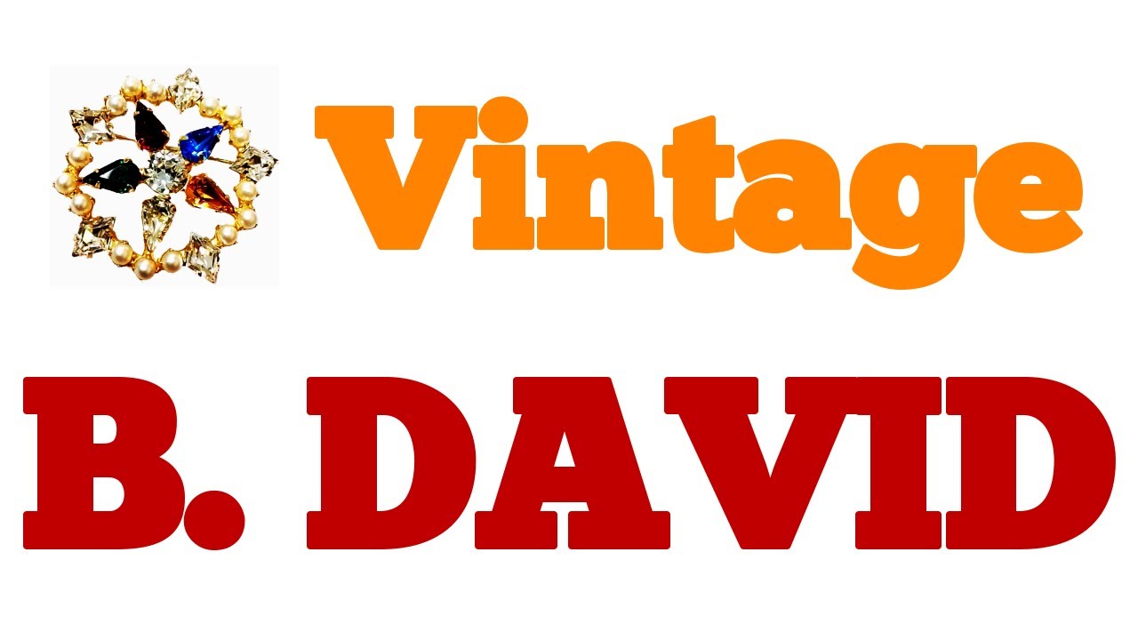 Top Selling Vintage B. David Costume Jewelry - How Much Is It Worth ...