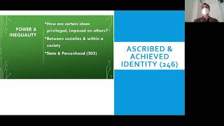 Identity in Cultural Anthropology 2021