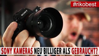 WOW Sony 📷 Kameras neu günstiger als gebraucht? Worauf du beim Kamera Kauf achten solltest.