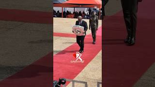 Prez. Mahama laid a wreath in honour of fallen heroes in the line of duty at the Police Memorial Day