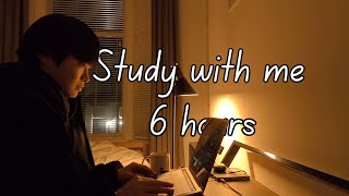 Feb 7 / Study with me Live / 6 hours / Pomodoro 50/10