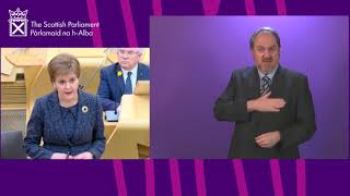 First Minister's Questions BSL - 4 March 2021