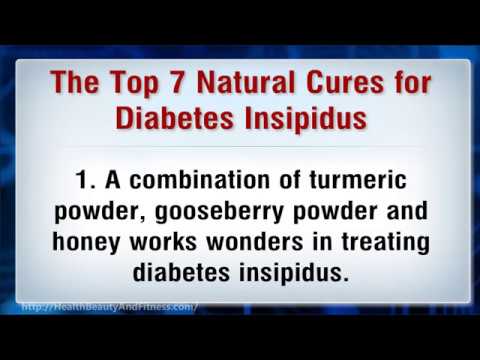 Natural Cures for Diabetes Insipidus Natural Cures for Diabetes Insipidus
