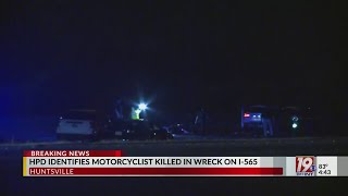 HPD Identifies Motorcyclist Killed in I-565 Crash | August 4, 2023 | News 19 at 4:30 p.m.