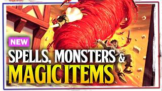 HUGE Drops Update: Content Sharing and Purchase Options Coming + Spells, Magic Items and Monsters!
