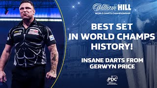 THE BEST SET IN WORLD CHAMPIONSHIP HISTORY! Gerwyn Price averages 136.64 in a World Championship set