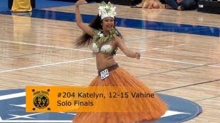 #204 Katelyn, Solo Competition @ Hura Tahiti 2013