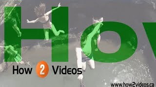 How 2 Video Adding Text Masking Scrolling Text CyberLink PowerDirector 14