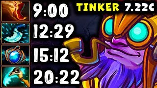 БОГ ТИНКЕРА ПРОТИВ КОНТРПИКОВ! НЕРЕАЛЬНЫЙ ФАРМ TINKER DOTA 2