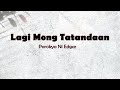 Parokya Ni Edgar - Lagi Mong Tatandaan Lyrics