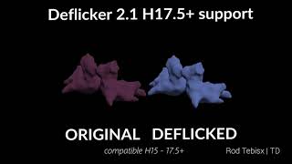 UPDATED TO H19+ | Houdini Volumetric Temporal Deflicker 2.1| Download see description