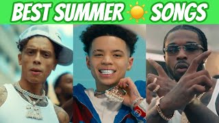 BEST Rap Songs For The SUMMER! ☀️