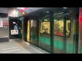 011次經由r紅線開往小港的高雄捷運車號179 180西門子綠色微笑列車離開美麗島站