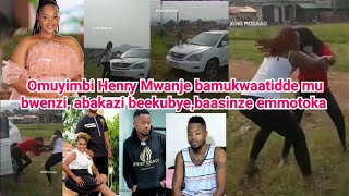 Omuyimbi Henry Mwanje bamukwaatidde mu bwenzi, abakazi beekubye ebikonde