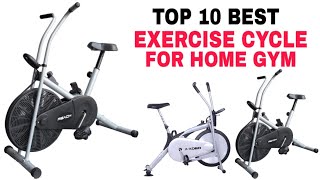 Top 10 Best Exercise Cycle For Home Gym in India 2023 | Best Exercise Cycle Under 10000