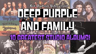 Deep Purple: Ranking Studio Albums of Deep Purple and Their Family!