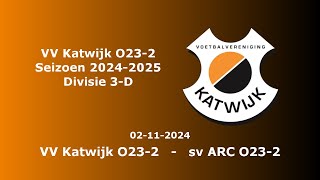 2 11 2024 vv Katwijk O23 2     sv ARC O23 2