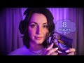 8 hours of calming, sleepy triggers 💤🌙  | whispered asmr