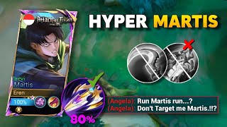 MARTIS UNLIMITED TRUE DAMAGE BUILD 2024 IN SOLO RANK‼️ (must try) MLBB