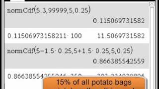 IB Math Studies: Normal Distribution