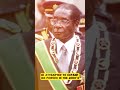 Robert Mugabe : History in One Minute