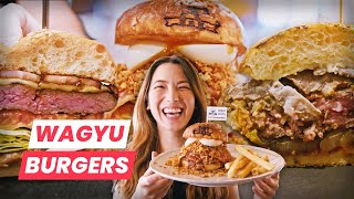 3 Juicy Japanese WAGYU BEEF BURGERS You Need To Try in Tokyo, Japan!