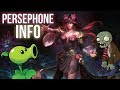 SMITE PERSEPHONE INFO! Abilities, Class, Plants, Micromanagement! GET HYPE!