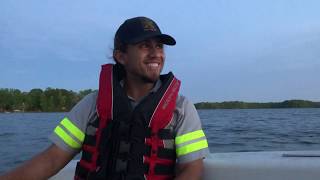 Final Repairs and a First Sail - Mutineer to Midway - light conditions Lake Norman