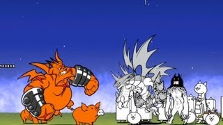 にゃんこ大戦争【赤井ブン太郎】攻略　ロデオナイト　ぶんぶん先生 battle cats