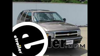 etrailer | Installing the Curt Trailer Hitch Receiver on your 1996 Chevrolet Blazer