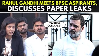 WATCH: LoP Rahul Gandhi Meets Protesting BPSC Aspirants, Discusses Paper Leaks | Congress | BJP