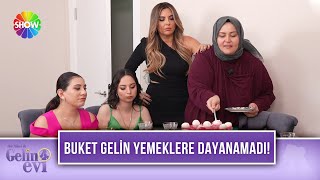 Elif gelinin yemekleri beğenilmedi, Buket gelin olaya el attı! | Gelin Evi 995. Bölüm