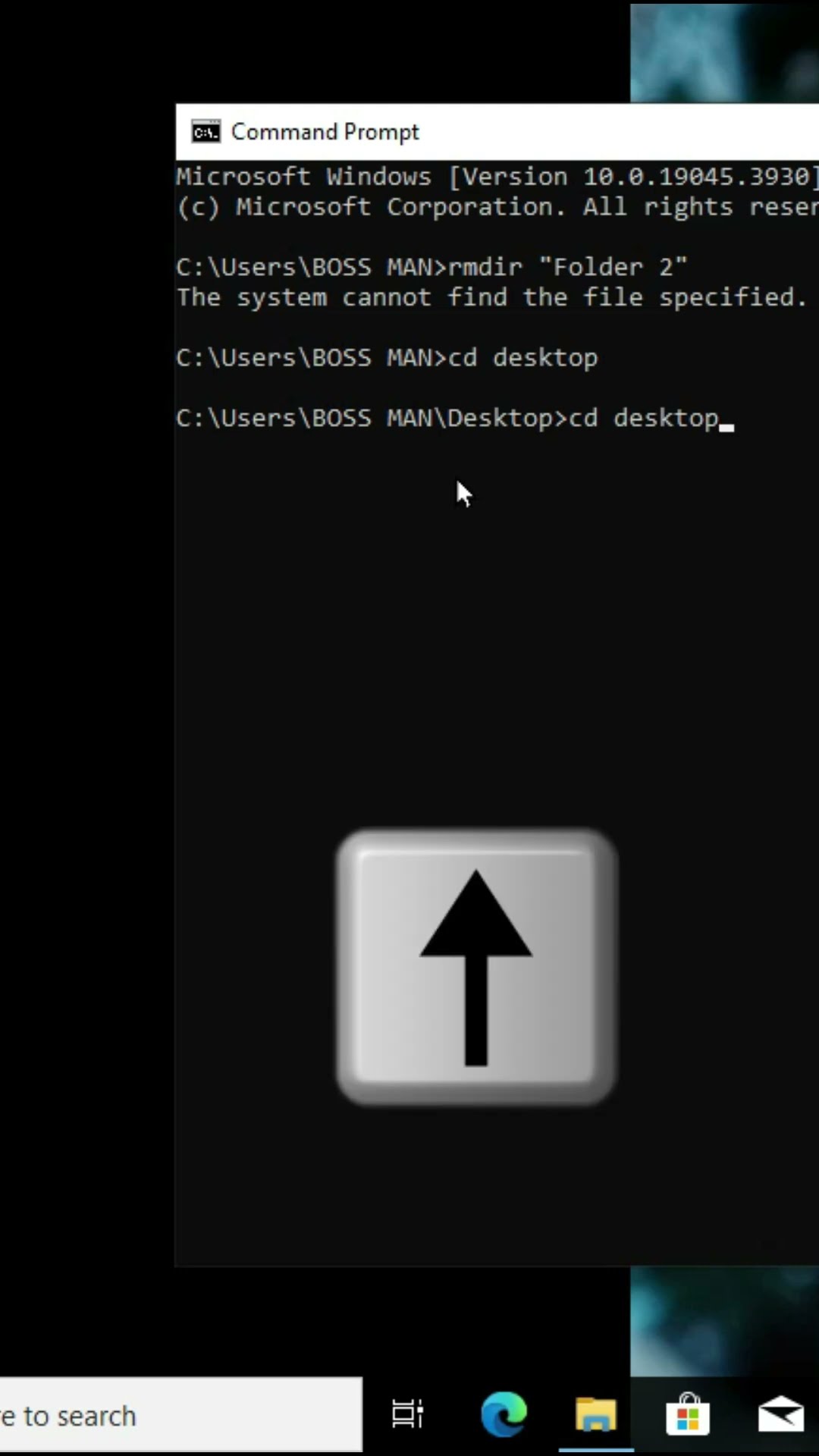Как удалить каталоги/папки в командной строке #cmd #commandprompt #windowstipsandtricks