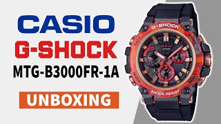 CASIO G-SHOCK MTG-B3000FR-1A Unboxing