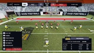 Axis Football 2023  OHIO STATE vs MICHIGAN