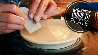 Beginners guide to throwing a plate on the Wheel