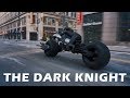 The Dark Knight Rises - Catwoman on Batman's Motorcycle. Batpod [HD] Motorcycle Full Scene