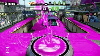 スプラトゥーン実況！ノヴァブラスターと戦う時はしっかり飛距離をとってデュアルスイーパーカスタムでいこ！ホッケふ頭のガチエリア☆ランク５０なおきち広島弁ゲーム実況splatoon