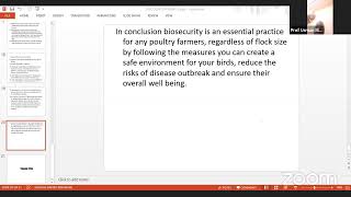 Biosecurity Protocols in Poultry Management By Dr. Abayomi Olanepekun DVM