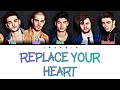 The Wanted - Replace Your Heart (Color Coded - Lyric)