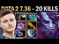 Riki Gameplay Miracle with 20 Kills and Disperser - Dota 7.36