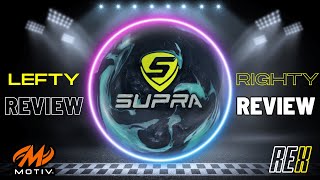 Motiv Supra Rally Review! Left \u0026 Right Handed SAME BALL | 4K HD | #TeamREX Rick Miller