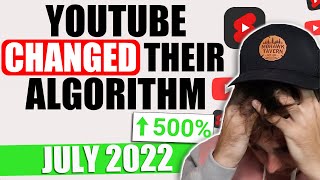 YouTube’s Algorithm CHANGED! 🥺 The Latest 2022 YouTube Algorithm Explained (July 2022)