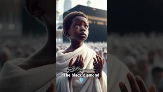 The black diamond in Makkah Alhamdulillah #islamicshorts #heartfeltdua #makkah #baby ￼