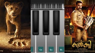 kalki bgm | the lion King |#easybgm1 | piano 🎹 keyboard
