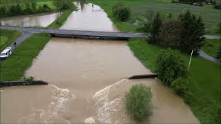 Poplave reke Pesnice na območju Gorišnice, 17. 5. 2023