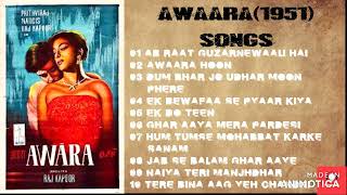 Awaara 1951 All Songs Jukebox  Raj Kapoor  Nargis
