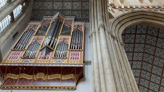 Demonstration of the Organ at St. Edmundsbury Cathedral